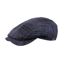 Load image into Gallery viewer, WIGENS SWEDISH PLAID CONTEMPORARY CAP- 100% BRISTISH WOOL