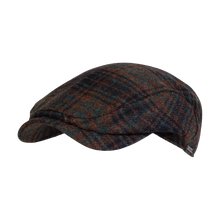 Load image into Gallery viewer, WIGENS SWEDISH PLAID CONTEMPORARY CAP- 100% BRISTISH WOOL