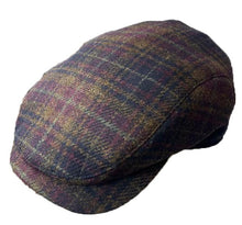 Load image into Gallery viewer, WIGENS SWEDISH PLAID CONTEMPORARY CAP- 100% BRISTISH WOOL