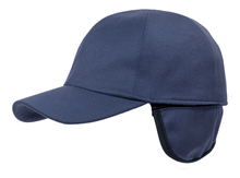 Load image into Gallery viewer, WIGENS EDGAR LORO PIANA STORM SYSTEM 100% PREMIUM ITALIAN WOOL BASEBALL CAP WITH EARFLAPS