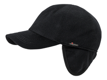 Load image into Gallery viewer, WIGENS LINDER 100% ITALIAN CASHMERE BASEBALL CAP WITH TUCKAWAY EARFLAPS