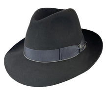 Load image into Gallery viewer, Borsalino Beaver Maestoso Fedora w/Custom Borsalino Beaver Hat Box