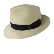 Load image into Gallery viewer, Borsalino Fino Panama Fedora 2 1/2″ Brim