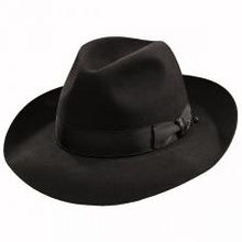 Load image into Gallery viewer, Borsalino Broad Brim Beaver Fedora and Hatbox