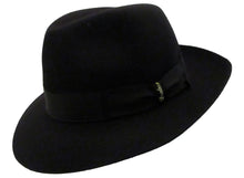 Load image into Gallery viewer, Borsalino Beaver Maestoso Fedora w/Custom Borsalino Beaver Hat Box