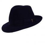 Load image into Gallery viewer, Borsalino Beaver Maestoso Fedora w/Custom Borsalino Beaver Hat Box