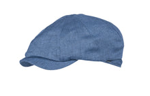 Load image into Gallery viewer, WIGENS 100% LINEN NEWSBOY CLASSIC CAP
