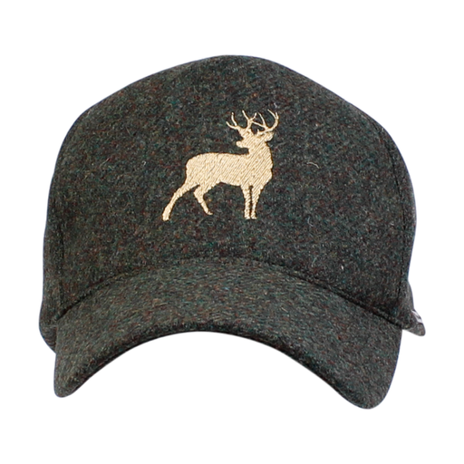 WIGENS WILDLIFE WOOL BASEBALL CAP – 3 WILDLIFE CHOICES – 3 COLORS