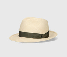 Load image into Gallery viewer, Borsalino Fino Panama Fedora 2 1/2″ Brim
