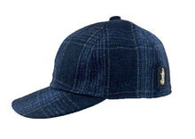 Load image into Gallery viewer, BORSALINO CASHMERE* PLAID BASEBALL CAP – MADE IN ITALY
