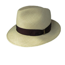 Load image into Gallery viewer, Borsalino Fino Panama Fedora 2 1/2″ Brim
