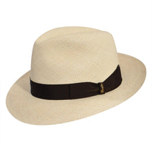 Load image into Gallery viewer, Borsalino Fino Panama Fedora 2 1/2″ Brim
