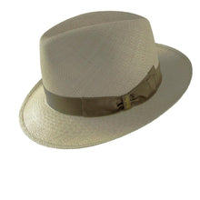 Load image into Gallery viewer, Borsalino Fino Panama Fedora 2 1/2″ Brim
